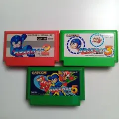 ファミコン ロックマン2 3 5 3本セット