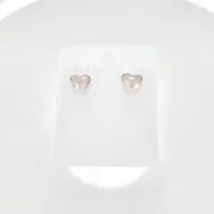 ハンドメイドピアス　蝶々