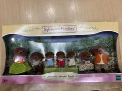 【新品】レア　シルバニアファミリー　チョコレートラブラドール　ファミリー