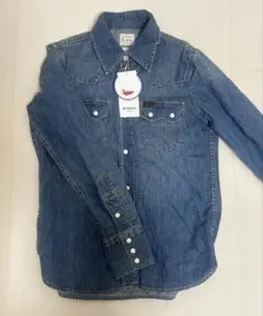 Lee LT.INDIGO デニムウェスタンシャツ S