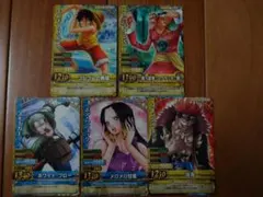 ワンピース　ワンピーベリーマッチ　クルーカード　5枚