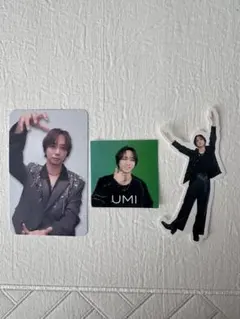 Travis Japan トラジャ 中村海人 ワルツ 香港トレカ ステッカー