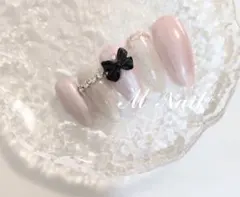 ピンクデザイン♡ネイルチップ♡現品orサイズオーダー