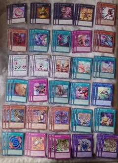 遊戯王　ジャスティスハンターズ　3テーマ　デッキパーツ　各10種　⑤