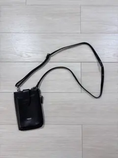 スマホショルダーバッグ ブラック