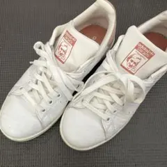 adidas Stan Smith ホワイト×ピンクスニーカー