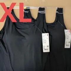 485345 UNIQLO エアリズムブラタンクトップ XL ブラック