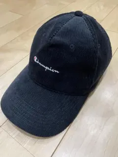 Champion チャンピオン コーデュロイ キャップ ブラック 帽子