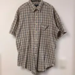 BURBERRY LONDON バーバリー ノバチェック柄 半袖シャツ 香港製