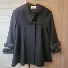 ​【美品】ARMANI JUNIOR アルマーニ 130 コート ブラック ​