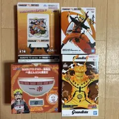 NARUTO-ナルト-うずまきナルトフィギュア&一楽どんぶり&陶磁器プレート4点