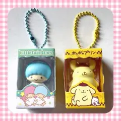 サンリオ チョコボックス ポムポムプリン リトルツインスターズ ララ チャーム