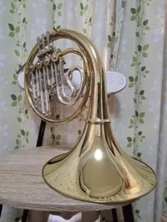 美品　ヤマハ B♭シングルフレンチホルン　YHR-321(改)　ベルカット加工のサムネイル