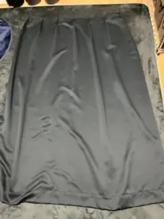 comaza 黒 遮光カーテン　140㎝×178㎝　2枚