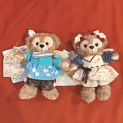 即日発送 ダッフィー シェリーメイ ぬいぐるみバッジ