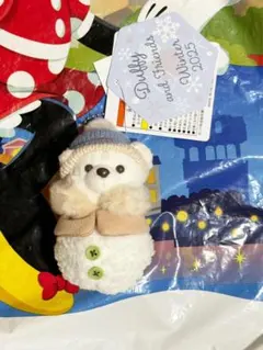 ディズニー シークレットオブスノーウィーデイ ダッフィー ぬいぐるみチャーム