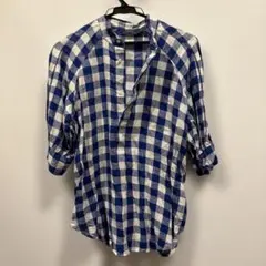 POLO RALPH LAUREN チェック柄五分袖シャツ