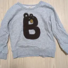 petit main グレー トレーナー 110