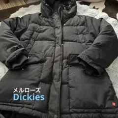 [Dickiesメルローズ]ダウン黒コート
