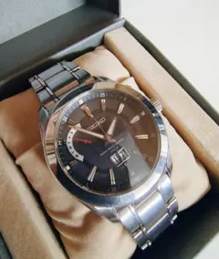 SEIKO スピリット ビッグデイト 電波ソーラー8B43-0AD0 稼働 - メルカリ