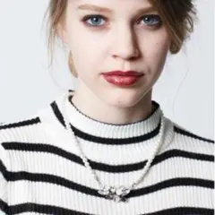 パールビジューネックレス♡