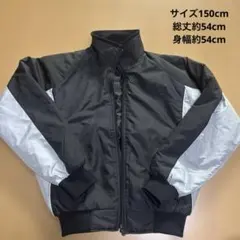 MIZUNO 高校野球部 グランドコート グラコン ジャンパー 黒＆銀 光沢