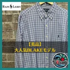 〇ラルフローレン シャツ 古着 ワンポイントロゴ 刺繍ロゴ ゆるだぼ L