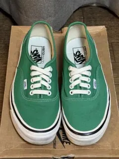 ヴァンズ オーセンティック DX アナハイム エメラルド グリーン 25.5cm