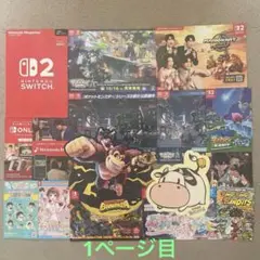 Nintendo Switch 2 マガジン 冊子 チラシ
