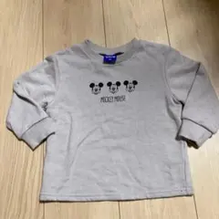 しまむら　トレーナー　90cm　ミッキー　長袖　スウェット　★美品★