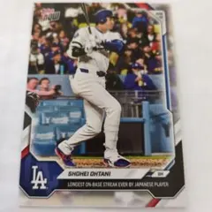大谷翔平 2026 Topps Now No. 71 44試合連続出塁 記録更新 - メルカリ