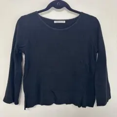 E hyphen world gallery ブラック長袖トップス F