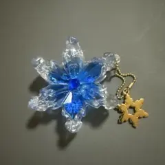Snow Crystal オイルチャーム　キーホルダー