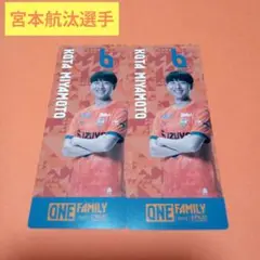 清水エスパルス　宮本航汰選手　プレーヤーズしおり