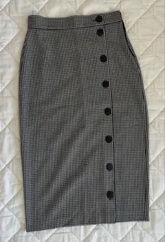 【ZARA 】チェック柄 タイトスカート Sサイズ