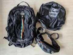 CHUMS Spring Dale 25 バックパック ウエストバッグ付