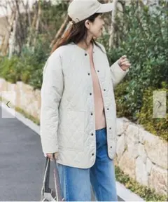 新品　アーバンリサーチドアーズ 『撥水』　カポックキルトミドルジャケット