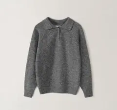 【新品(試着のみ)】OHOTORO Seed Knit グレー gray