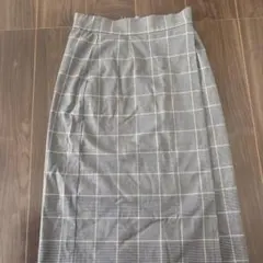 UNIQLO チェック柄 タイトスカート Mサイズ