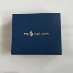 Polo Ralph Lauren ブラウンレザーキーリング付き