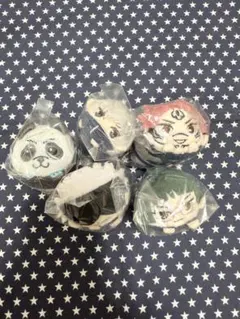 呪術廻戦　五条悟　狗巻棘　パンダ　宿儺　禪院真希　まめころりん　ぬいぐるみ