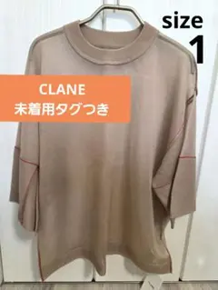 【未着用】CLANE SEE-THROUGH LINE KNIT TOPSのサムネイル