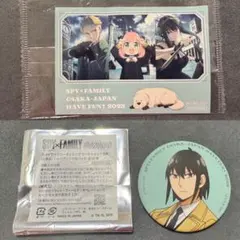 大阪万博限定　SPY×FAMILY 缶バッジ＋ステッカーセット