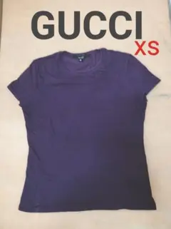 GUCCI Tシャツ パープル XSサイズ　italyのサムネイル