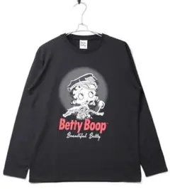 新品 Betty Boop /ベティ・ブープ ロンT : SIZE=L