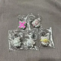 サンリオめじるしアクセサリーふわふわスノー マイメロ クロミ ポチャッコ