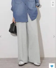 ワイドスウェットパンツ