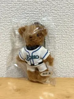 【平成レトロ】東京情報大学 テディベア キーホルダー ぬいぐるみのサムネイル