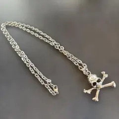 ドクロ　ネックレス　レディース　メンズ