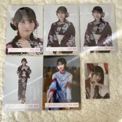 櫻坂46 2025年浴衣 Make or Break 生写真 サクコレ 向井純葉